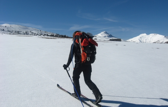 A l'approche des Monts du Cantal