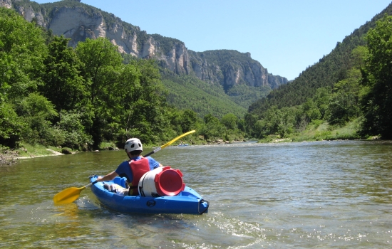 Canoeing and kayaking on the Tarn