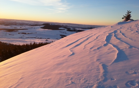 Lever du jour sur le Mezenc