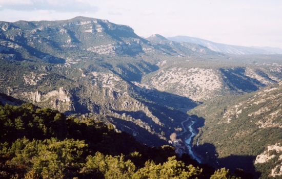 the mountains of St Guilhem and La Seranne
