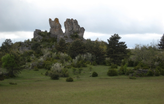 Chaos of Rajal del Gorp, geological curiosity along the route